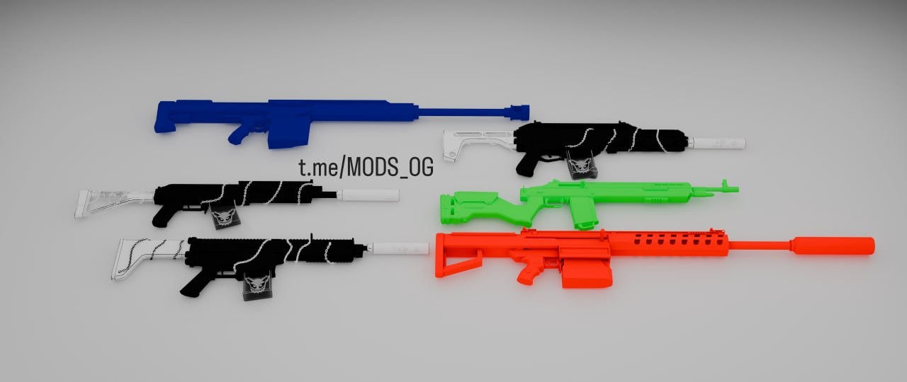MODS OG GUNPACK