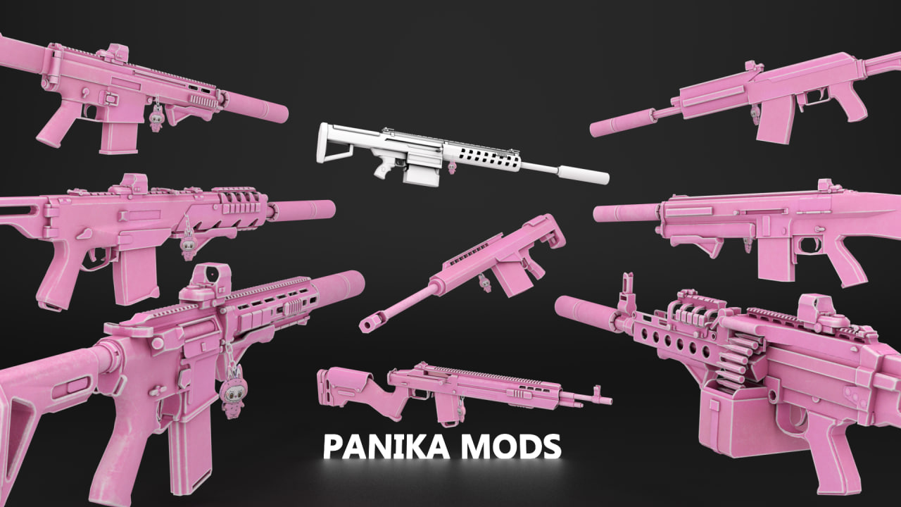PINK LABUBU GUNPACK