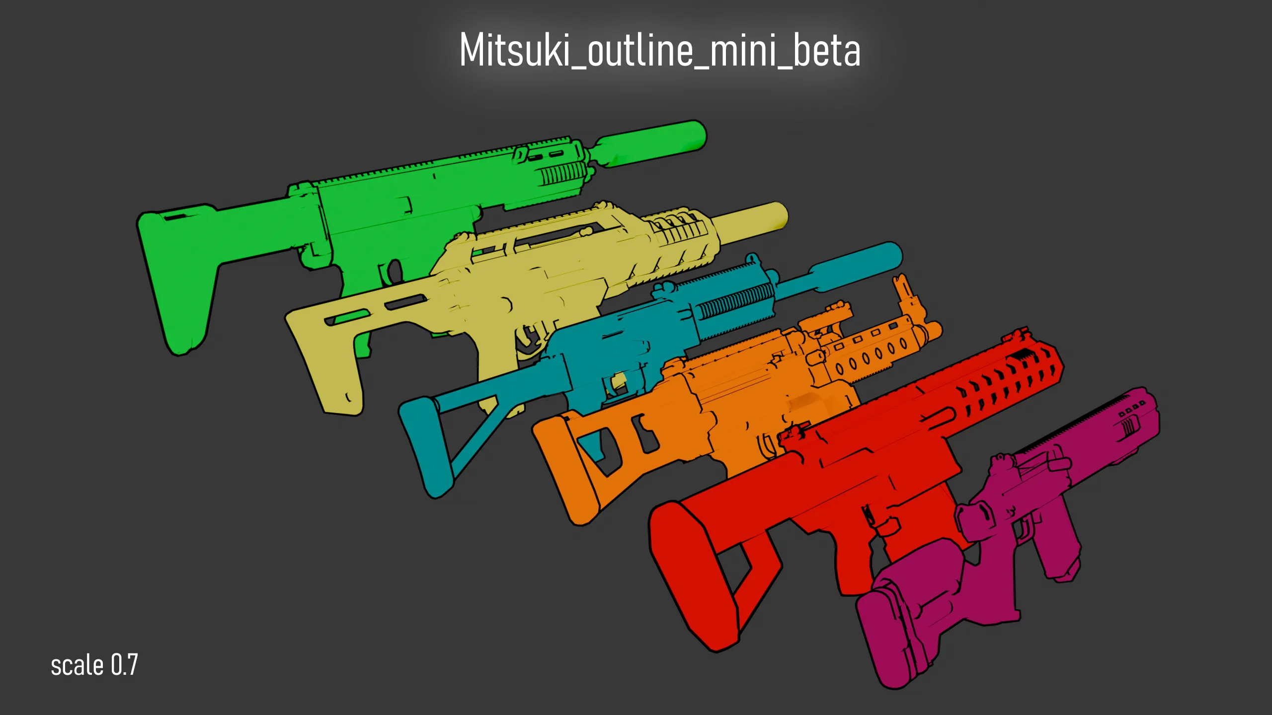 OUTLINE MINI GUNPACK