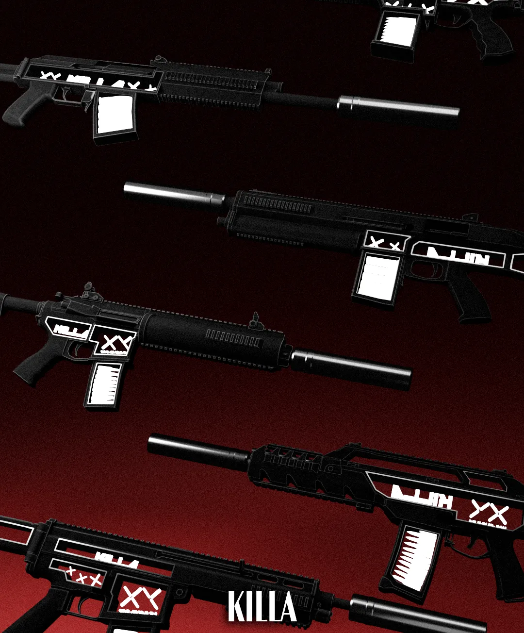 CYBER KILLA GUNPACK